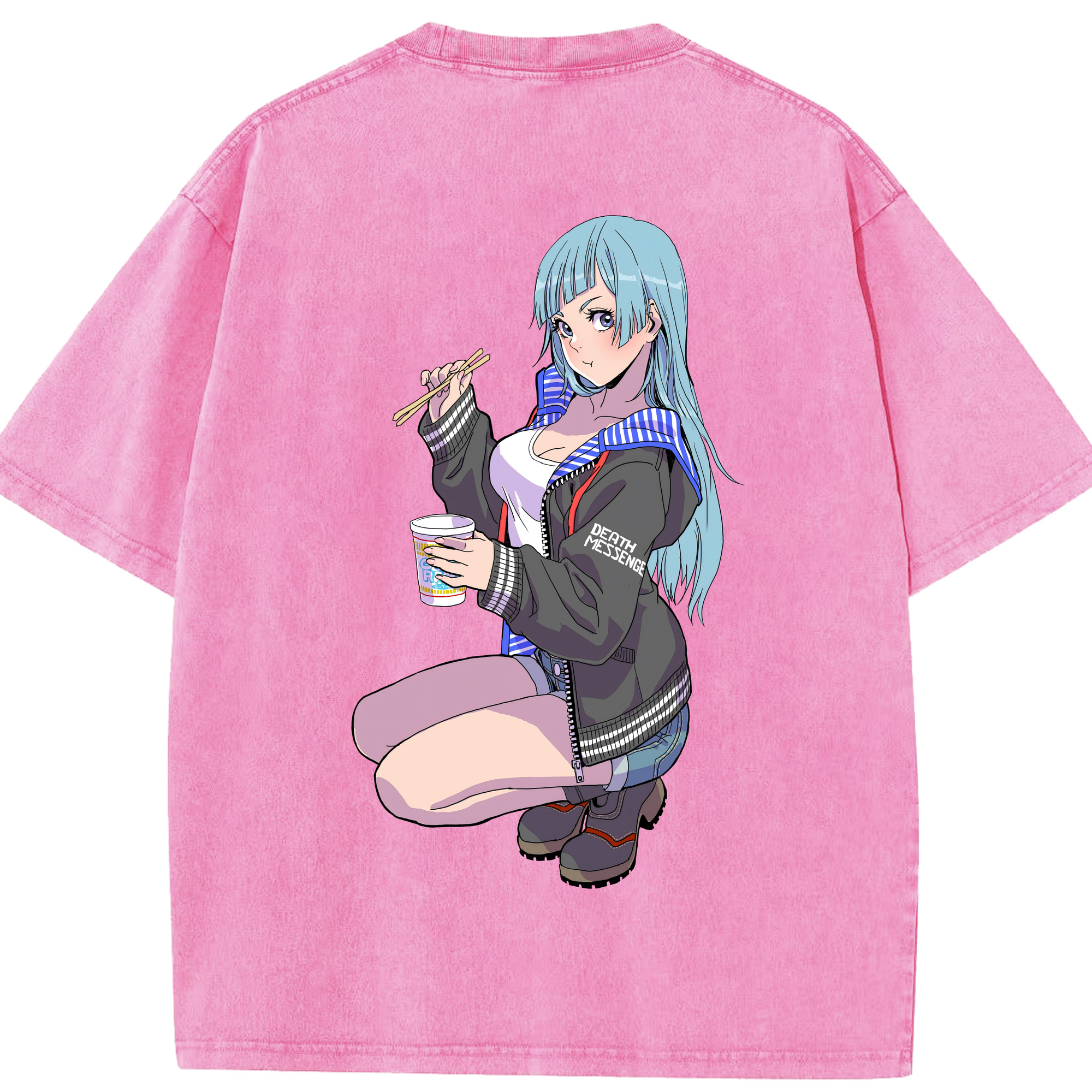 （画像用） 呪術廻戦 Jujutsu Kaisen 綿100% ヴィンテージ風 半袖Tシャツ（背面プリント）
